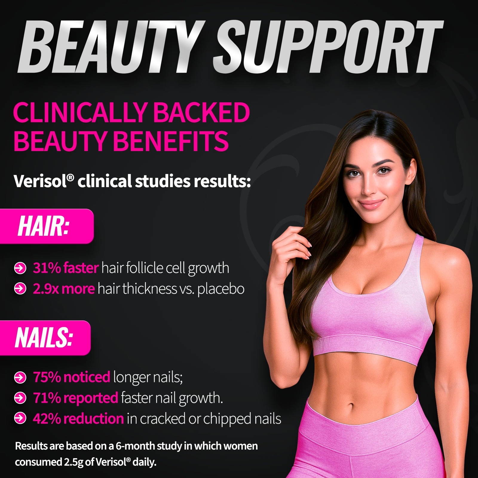 Bold Buns Creatine for Women 30 Servings – Booty Gain & Cellulite Support