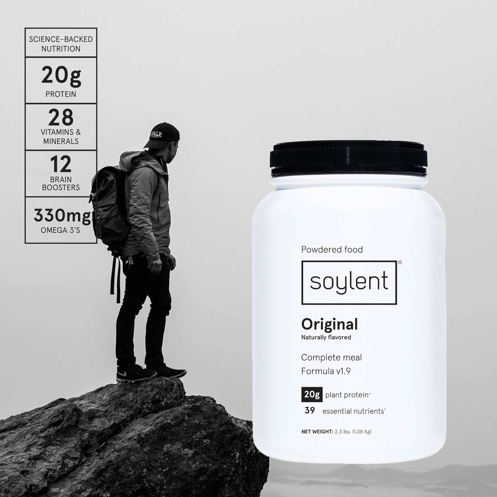 Soylent Complete Nutrition Meal Replacement Protein – Vegan