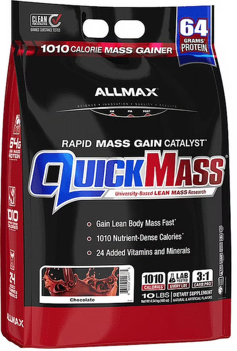 Quickmass®, Rapid Mass Gain Catalyst, Chocolate, 3.5 Lbs (1.59 Kg)