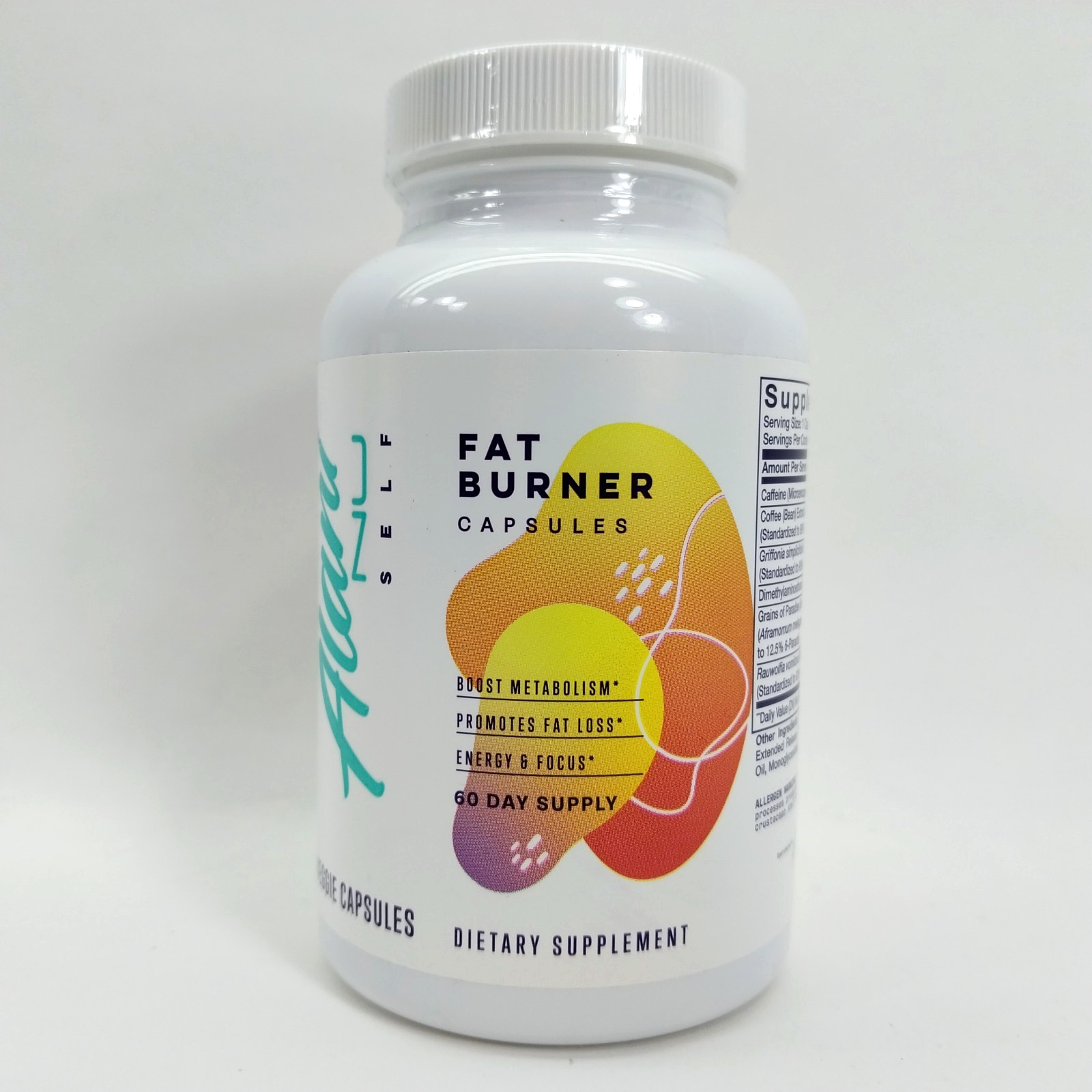 Alani Nu Self Fat Burner 60 Veggie Capsules Fat Loss Metabolism Energy & Focus