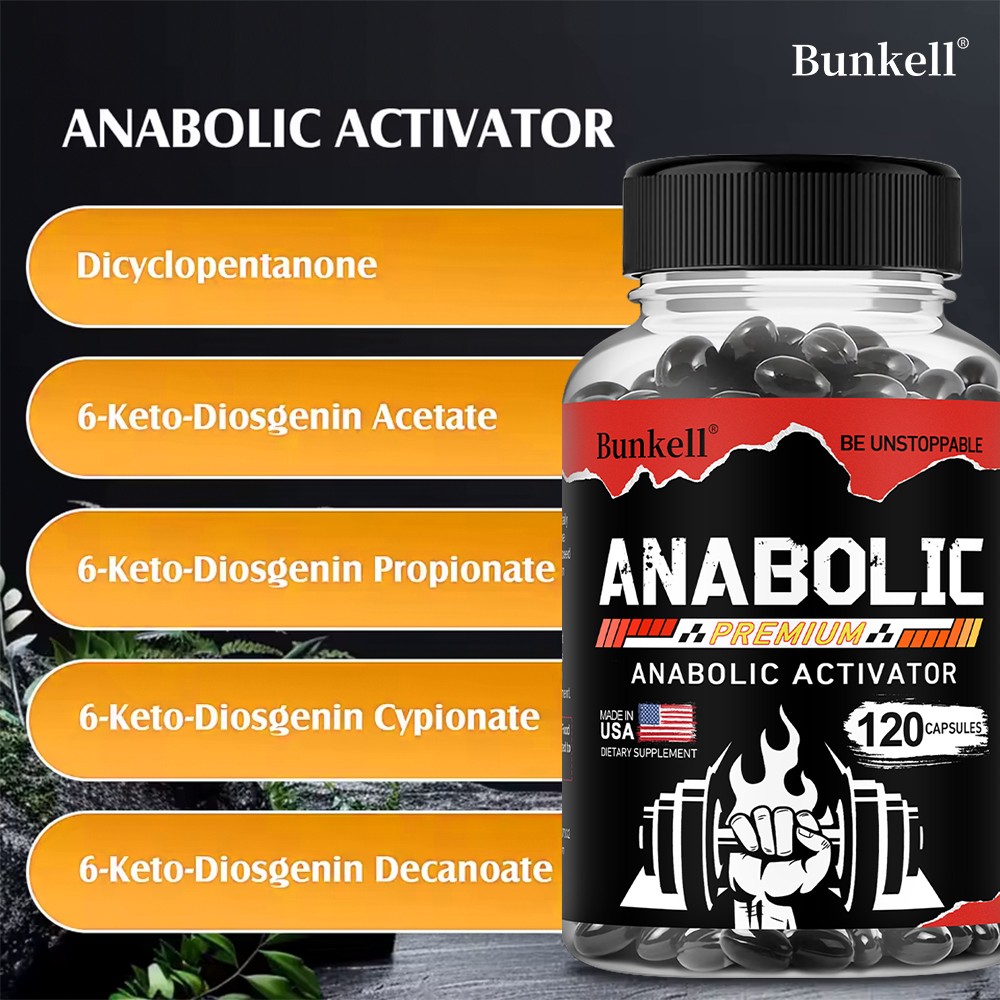 Men Muscle Growth Capsules Improve Athletic Performance Promote Muscle Growth