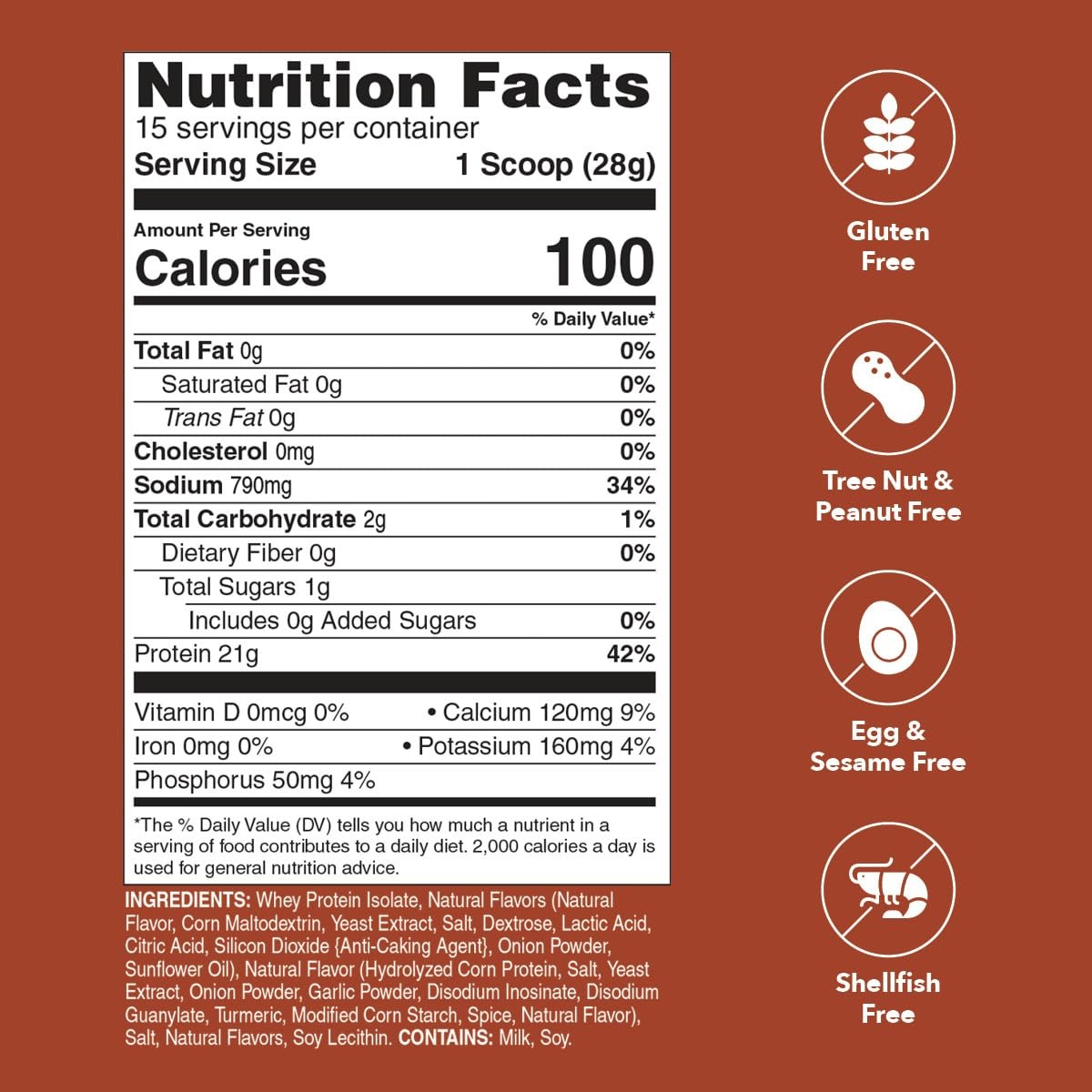 Unjury Whey Protein Powder | Beef and Herb High Protein Soup | 21g 100% Whey …