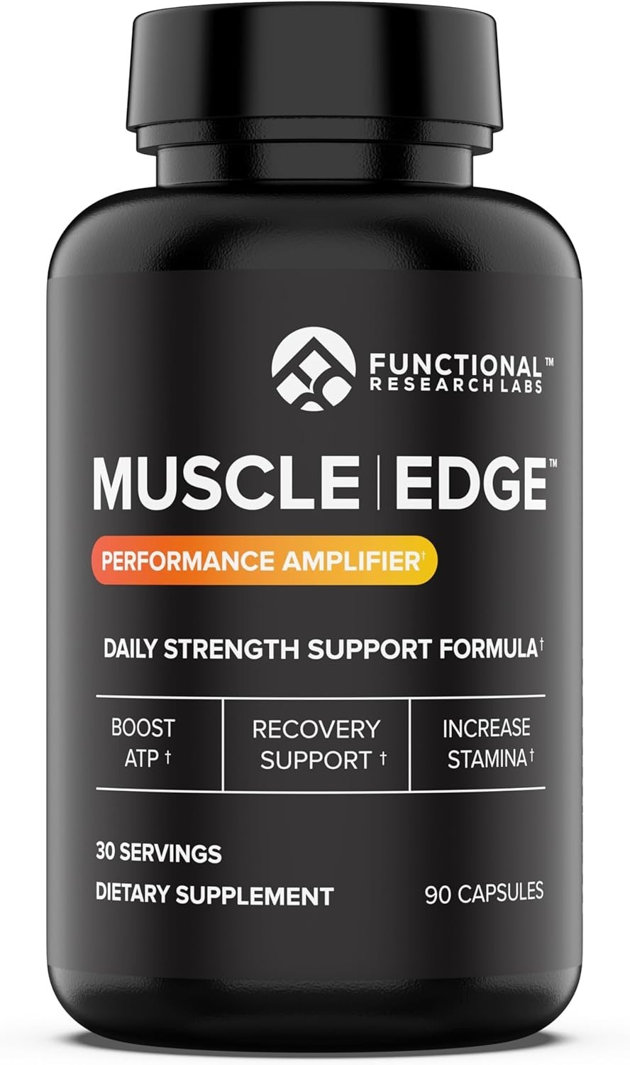 Muscle Edge Men, Recovery and Pre Workout w/ Patented Power Formulas – 90ct.
