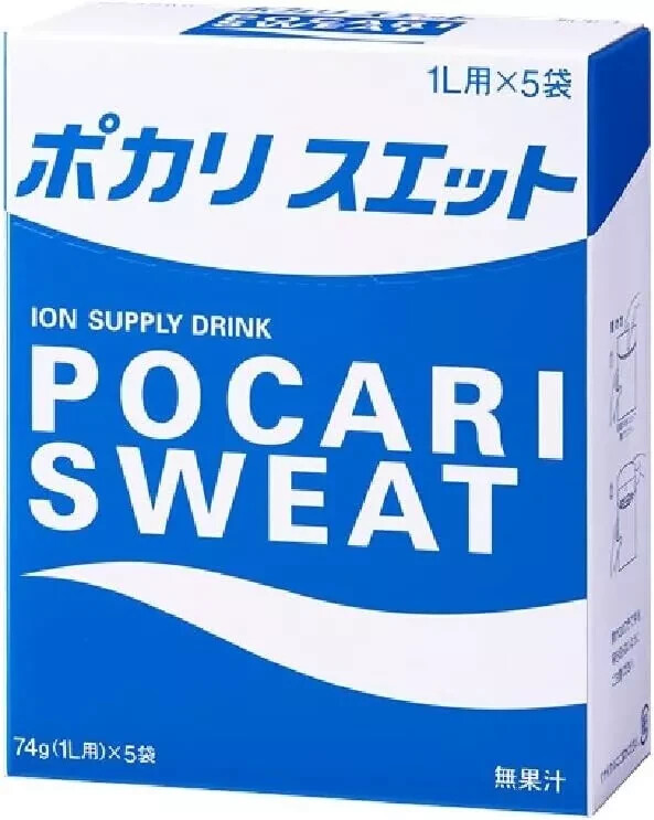 Pocari Sweat Ion Supply Drink Powder 74g x 5 packs in 1box Otsuka Japan
