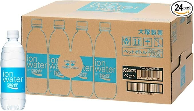 Otsuka Pocari Sweat Ion Water 500ml x 24 bottles Sports Drink From Japan