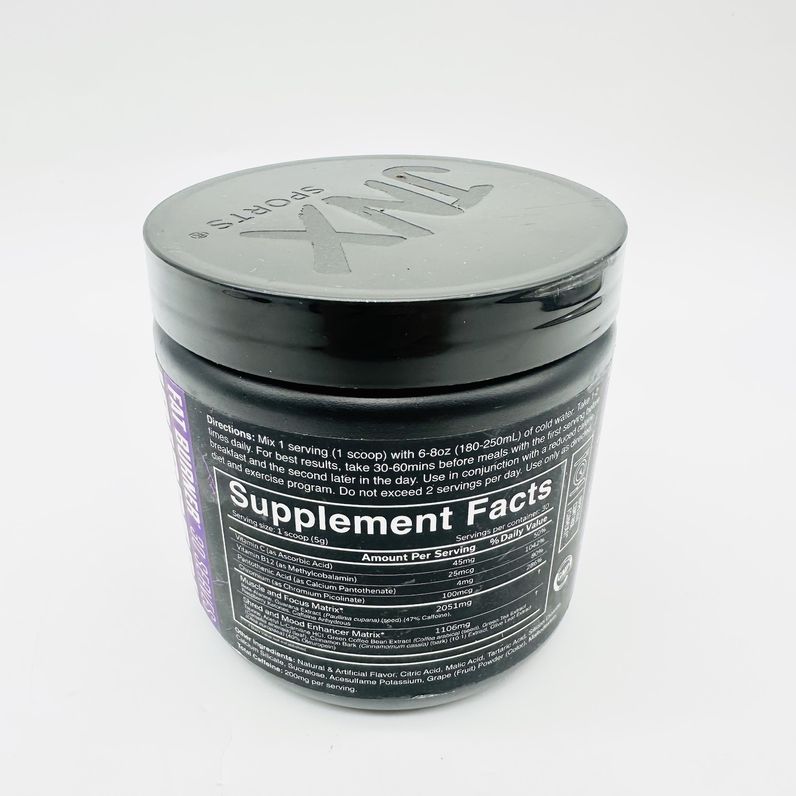 The Ripper! Fat Burner Pre-workout Dark Grape 5.3 oz (150 g)