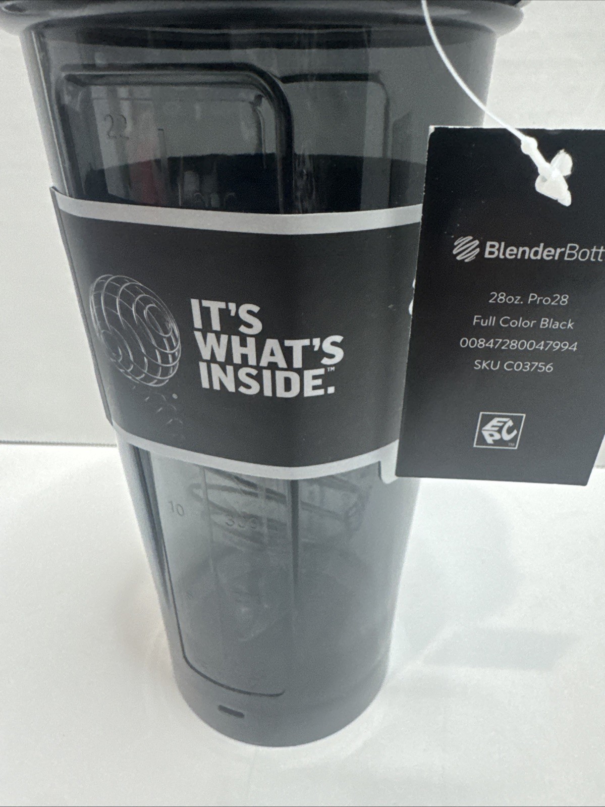 NEW Blender Bottle 28 oz. Pro Series Shaker Bottle with Loop Top NWT