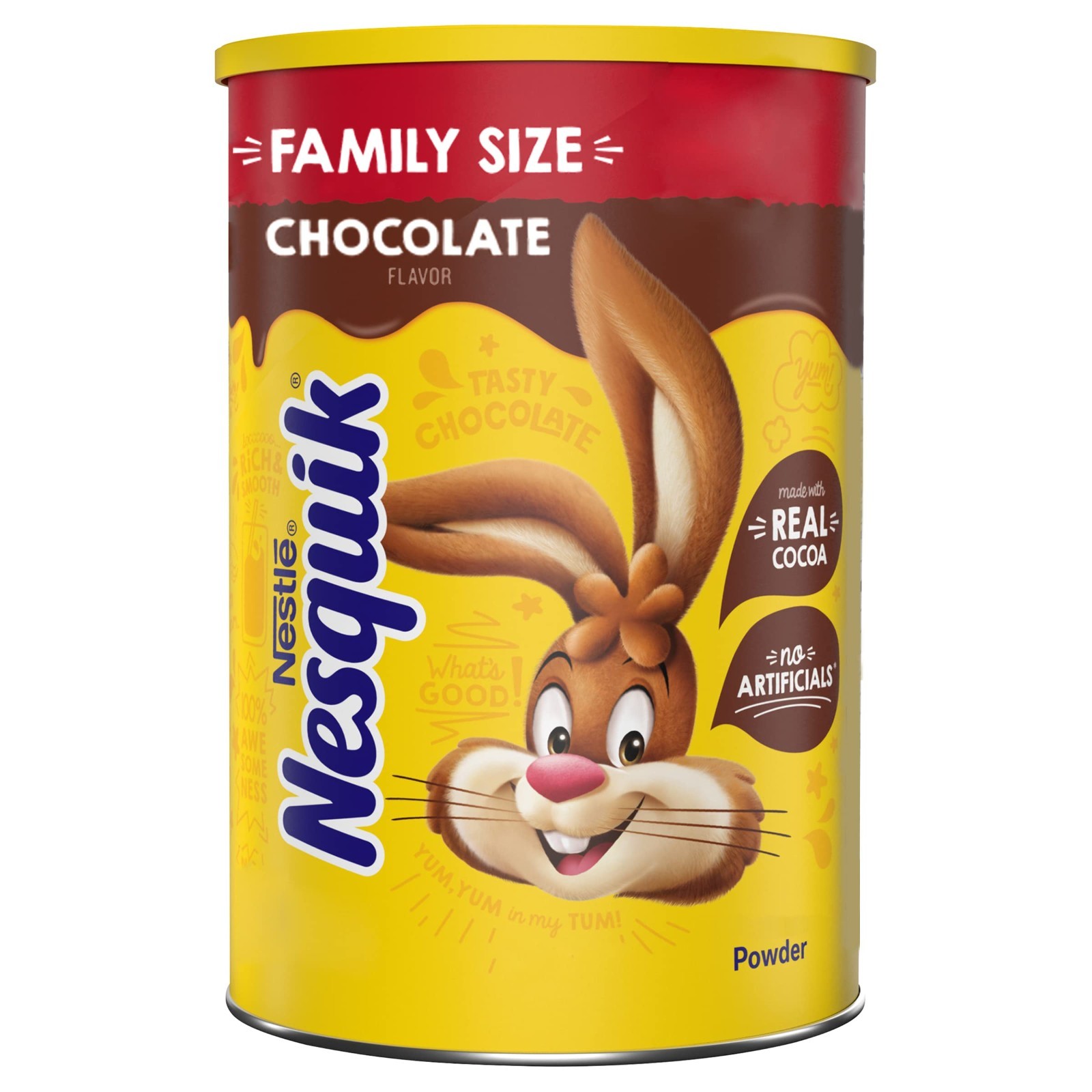 Chocolate Powder Mix – 6 Canisters (38oz each) – Rich Flavor, Perfect for Milk &