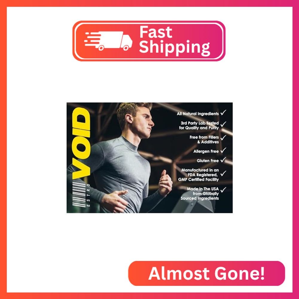 EstroVoid | Estrogen Blocker for Men |1500mg Natural Aromatase Inhibitor, Anti E