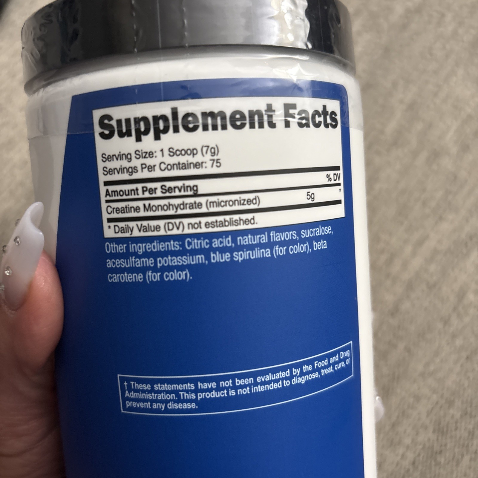 Nutricost Creatine Monohydrate Powder (Coastal Explosion, 500 Gram) – Micronized