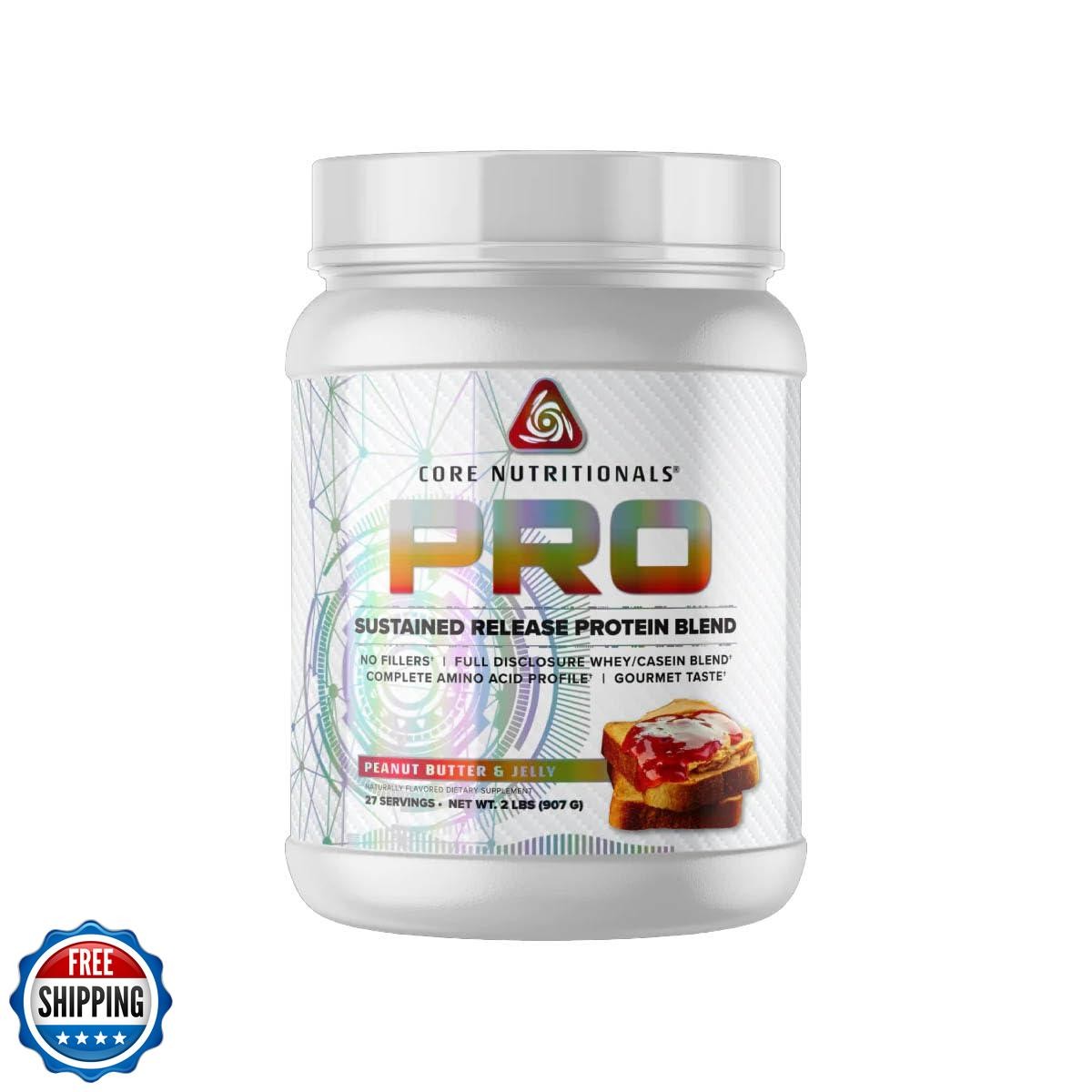 Core Nutritionals Pro Sustained Release Protein Blend, Digestive Enzyme Blend