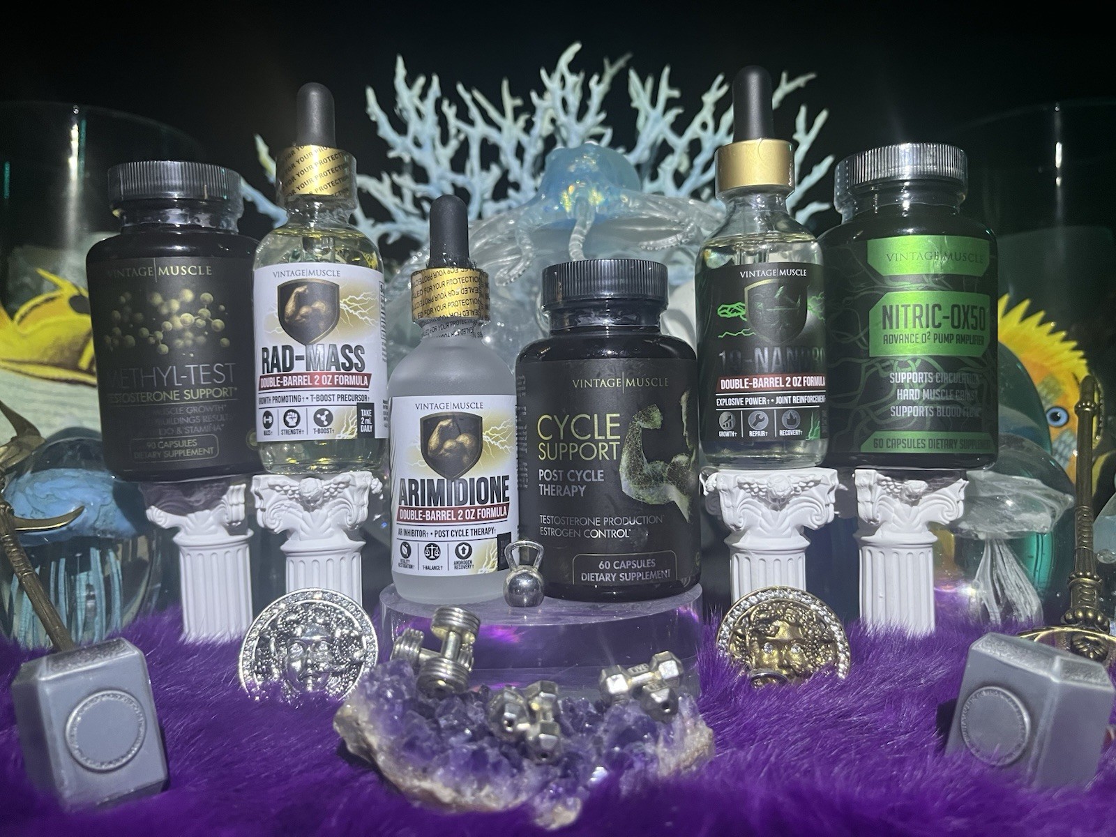 Pro Tier Mass Gainer 8 Week Cycle 🔁 Bundle 🎁Deal By Vintage Muscle 💪 🏛️🧪
