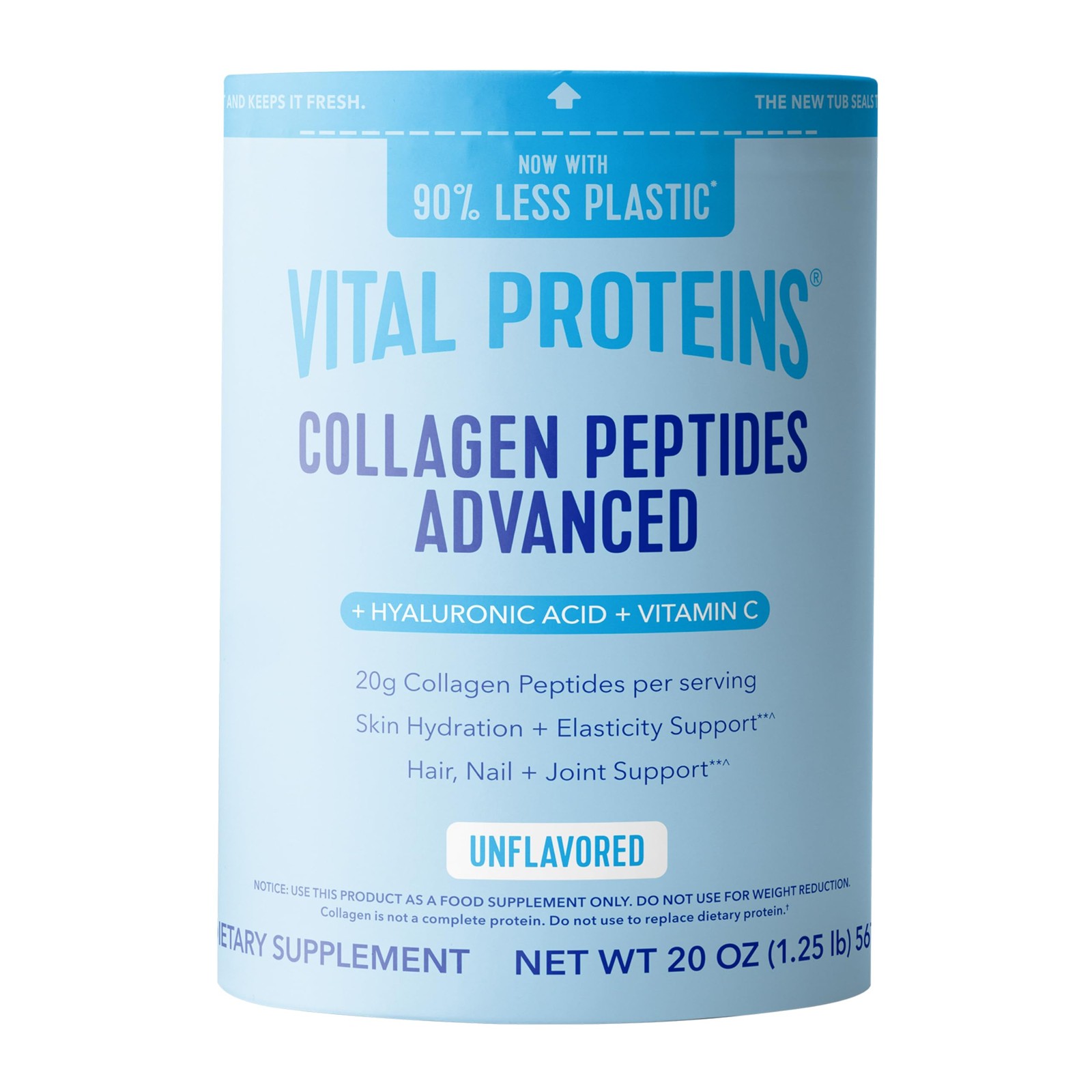 Vital Proteins Collagen Peptides Powder 27 Servings (Pack of 1), Blue/White