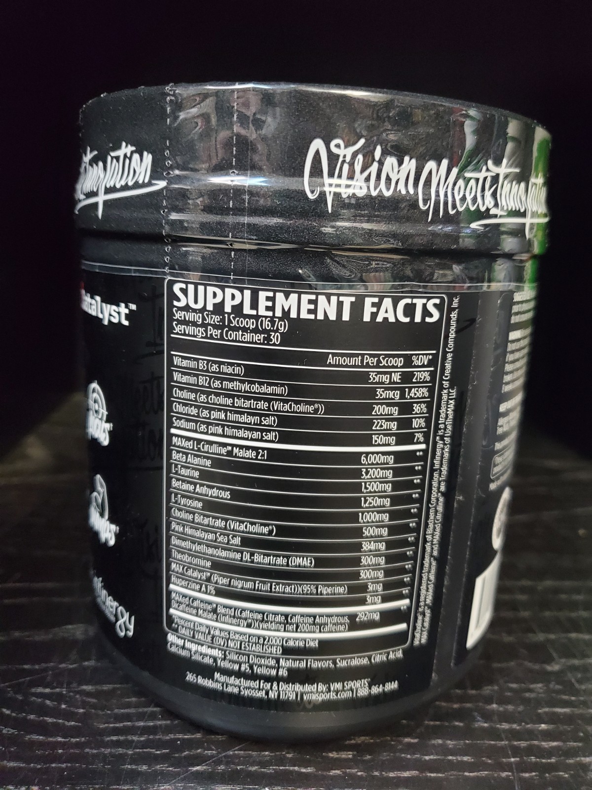 VMI Sports KXR Preworkout 30 Servings PEACH mango