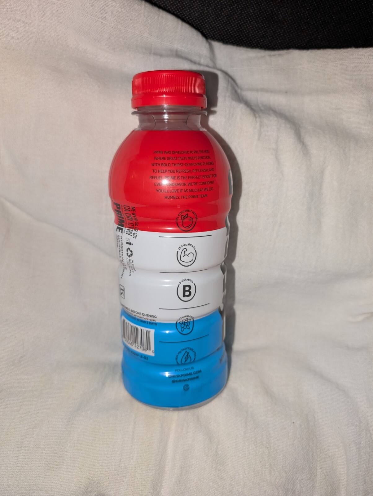 Prime Hydration Drink, 16.9 fl oz – Ice Pop (12 Pack)