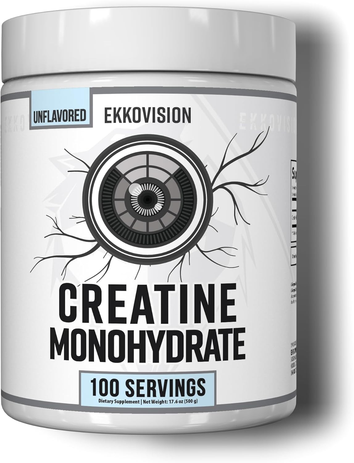 Micronized Creatine Monohydrate Powder, Unflavored, 100 Servings