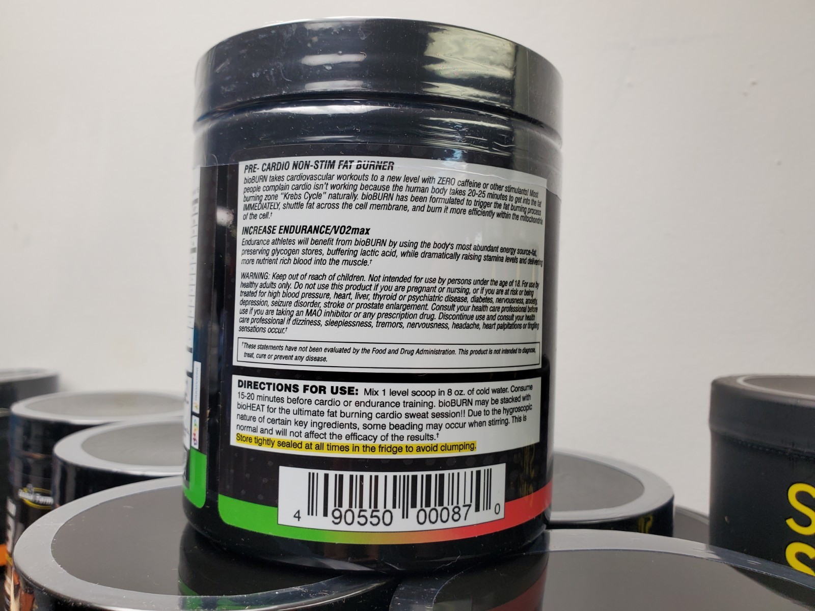 GLOBAL FORMULAS BIOBURN FIRE Fat To Energy Complex Stimulant Free Watermelon