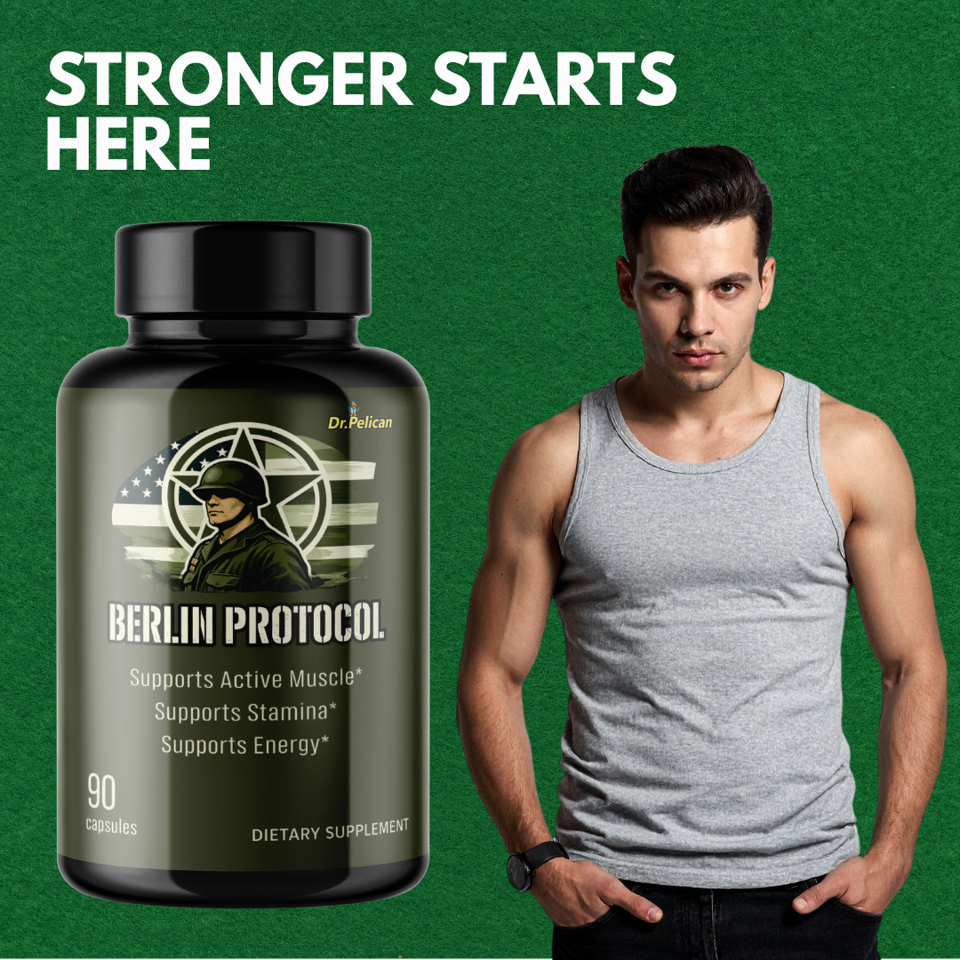 Berlin Protocol- Bodybuilding & Men’s Health Support- 90 Capsules