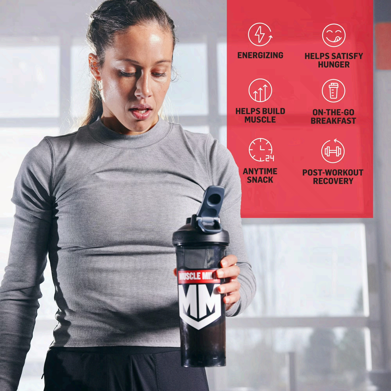 2P Muscle Milk Genuine Protein Powder, Chocolate, 1.93 Pound, 12 Servings