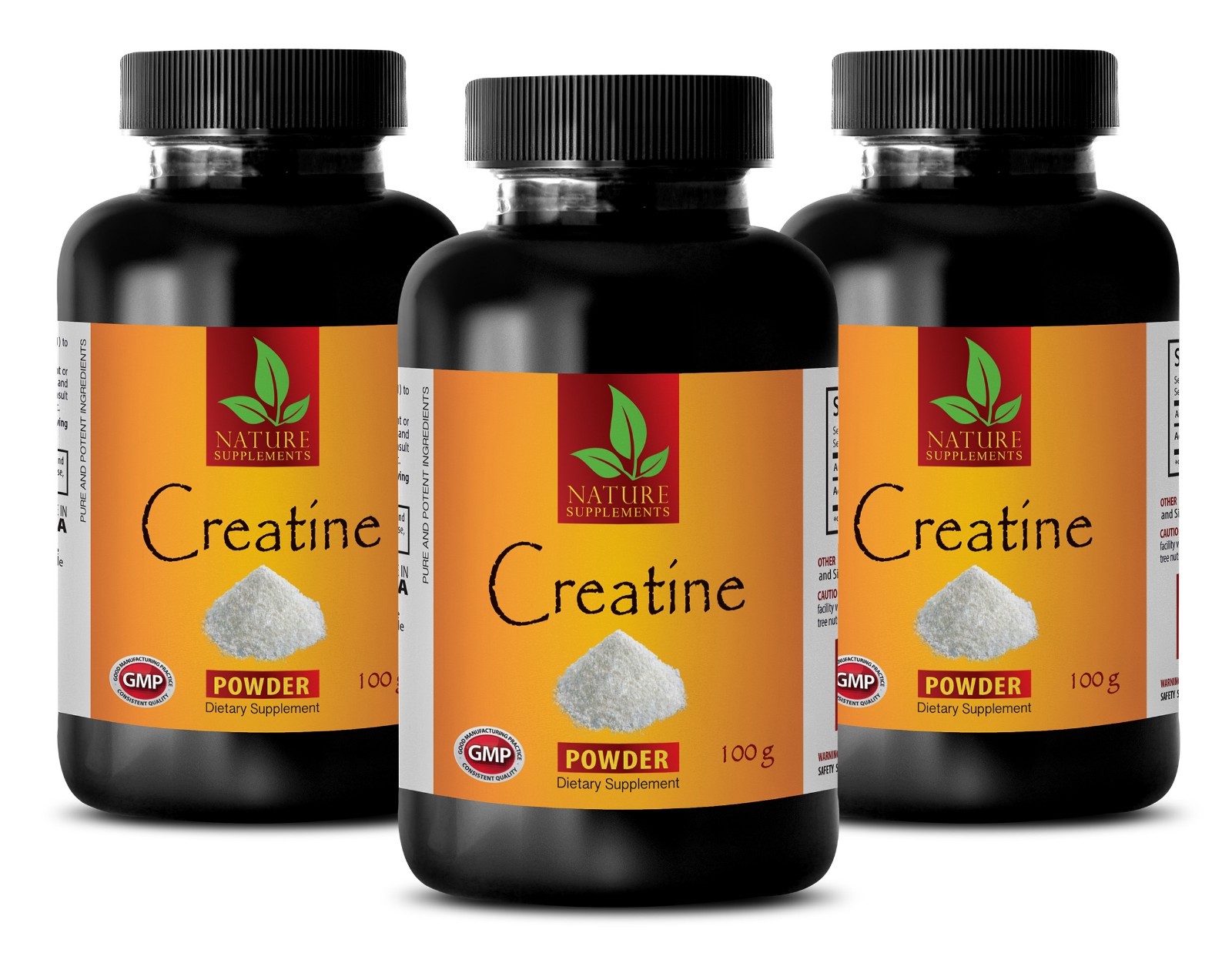 energy booster – CREATINE MONOHYDRATE POWDER 300g – Weight Loss – 3 Bottles