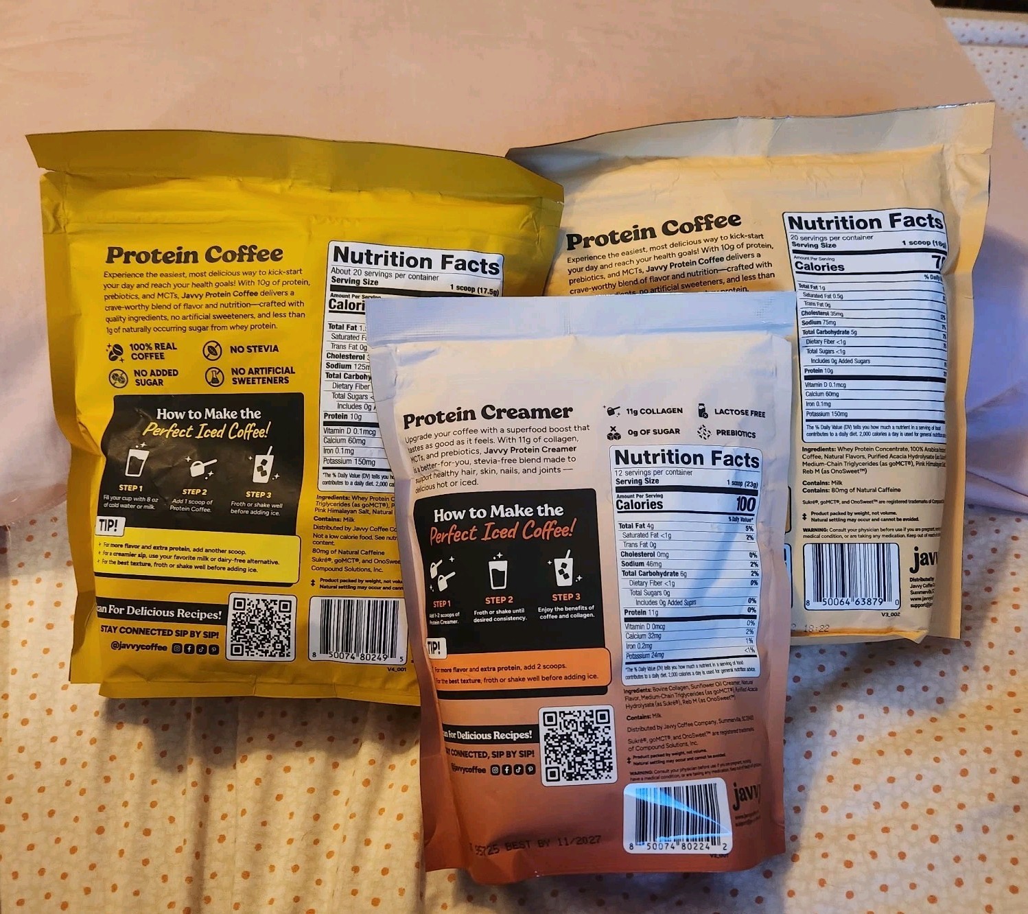 Javvy Protein Coffee Lot