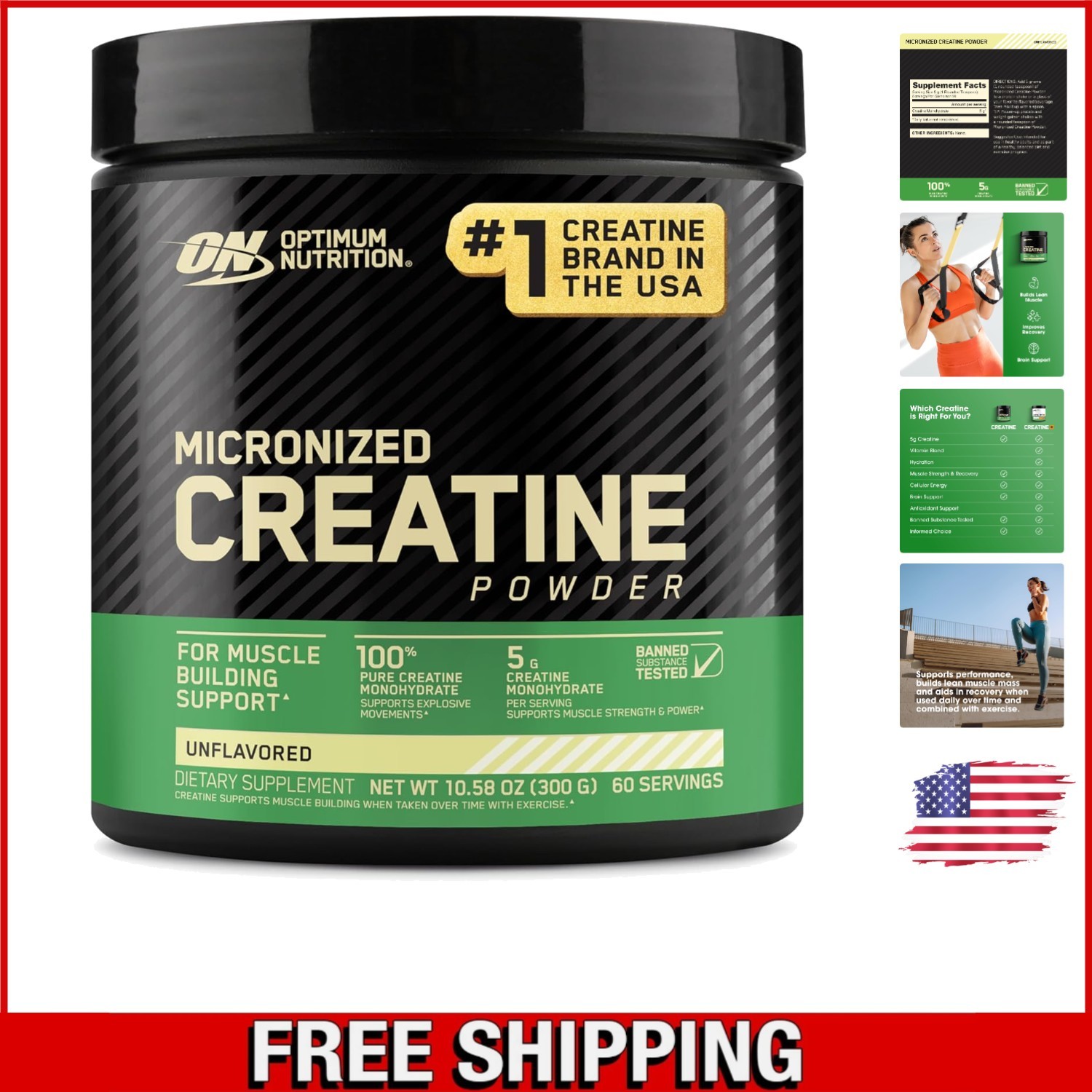 Banned Substance Tested Micronized Creatine Monohydrate – Enhanced Absorbency