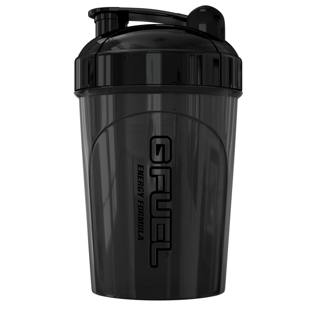 G Fuel Blacked Out Shaker Cup 16oz GFuel Gamma Labs Blacked-out Collection
