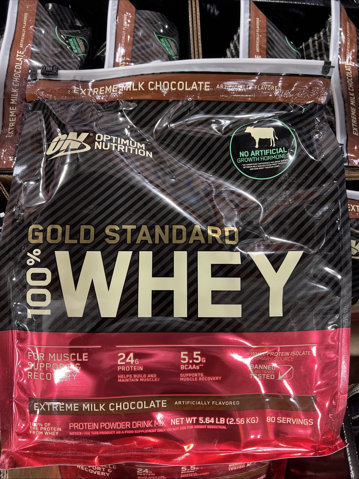 Optimum Nutrition Gold Standard Whey Protein Supplements – Chocolate