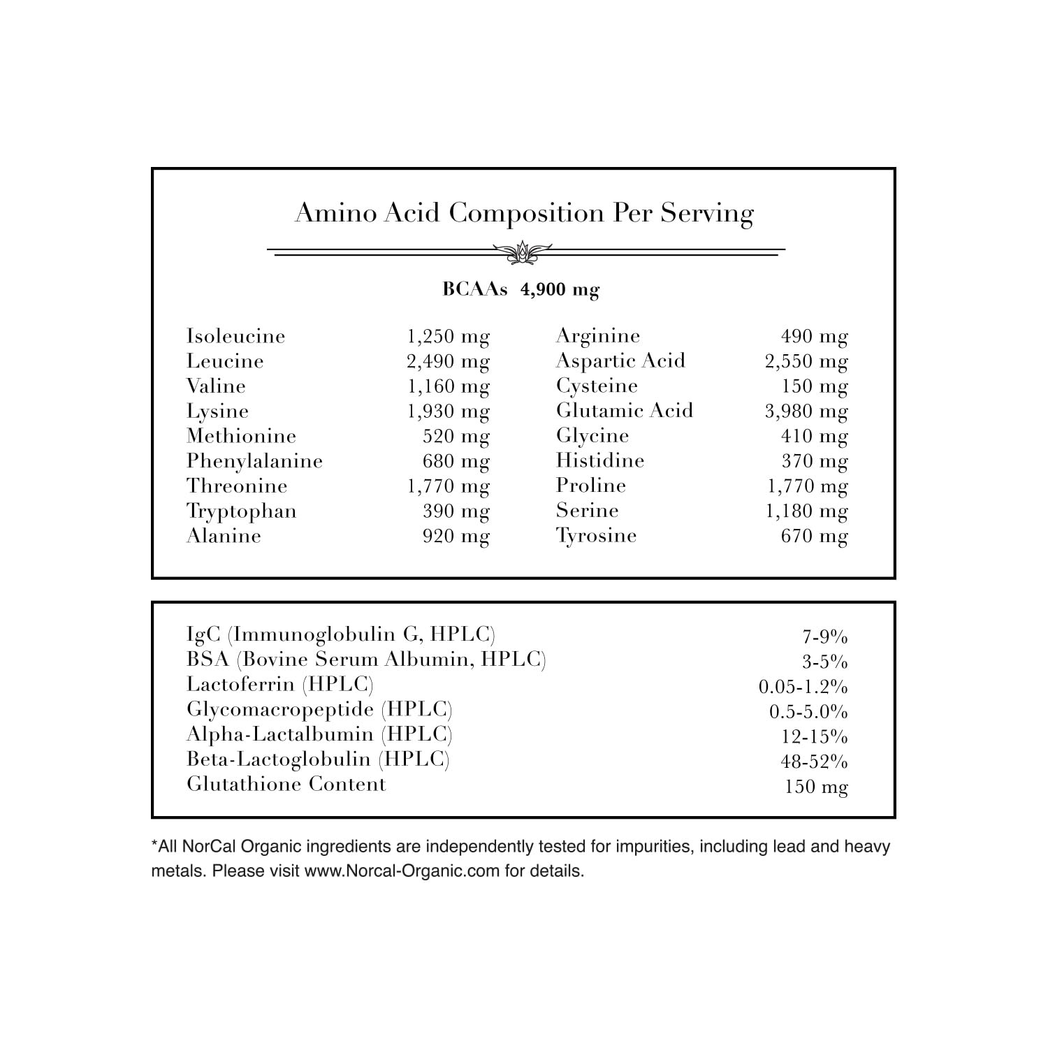 NorCal Organic Vanilla Whey Protein – 2lbs | Grass-Fed, Single-Origin Vanilla