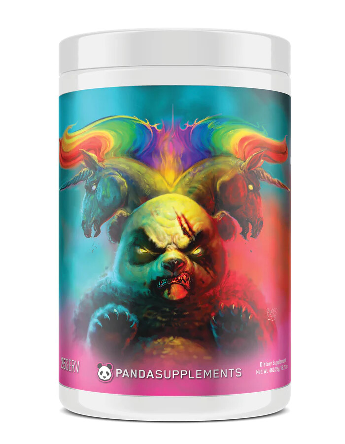 PANDA SUPPS PANDAMIC PRE-WORKOUT (25) underground bio labs rampage pandemic