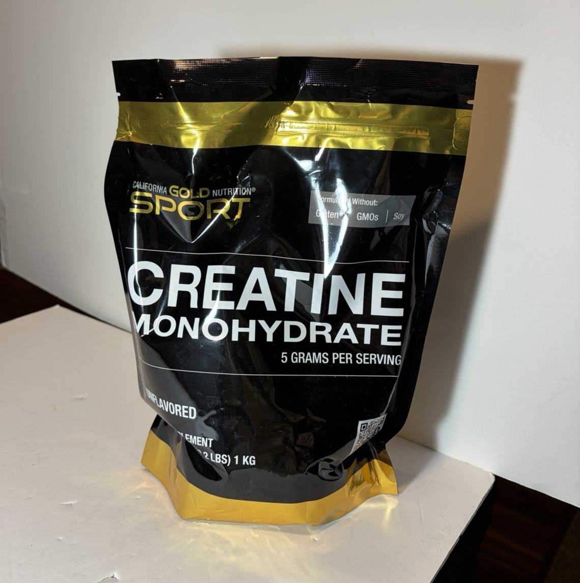 California Gold Nutrition SPORT Creatine Monohydrate Powder 1kg Unflavored