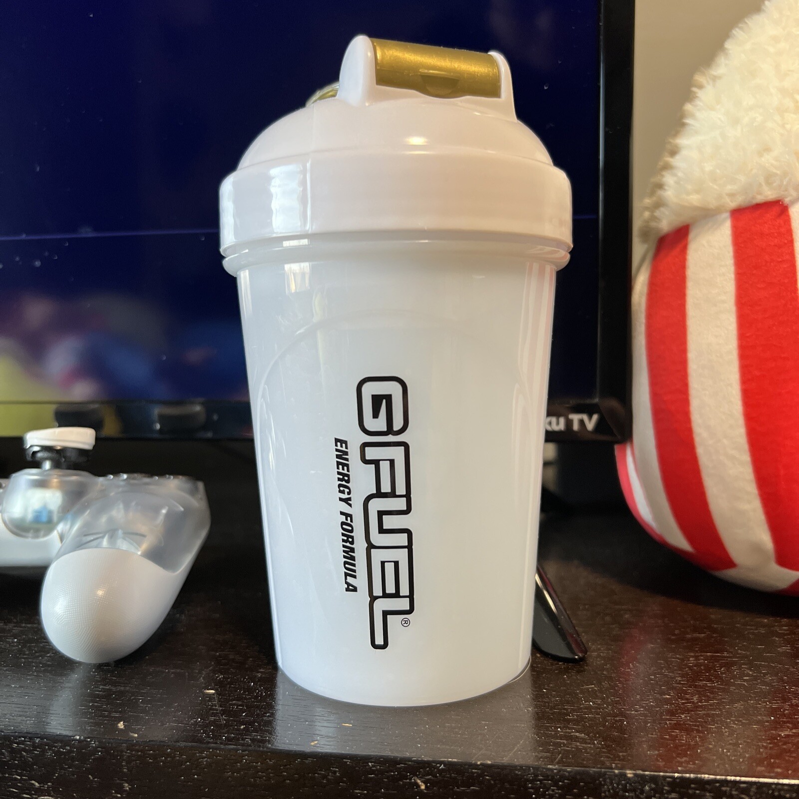 G Fuel Energy Gamma Gorilla Shaker Cup: White Version (Preowned)