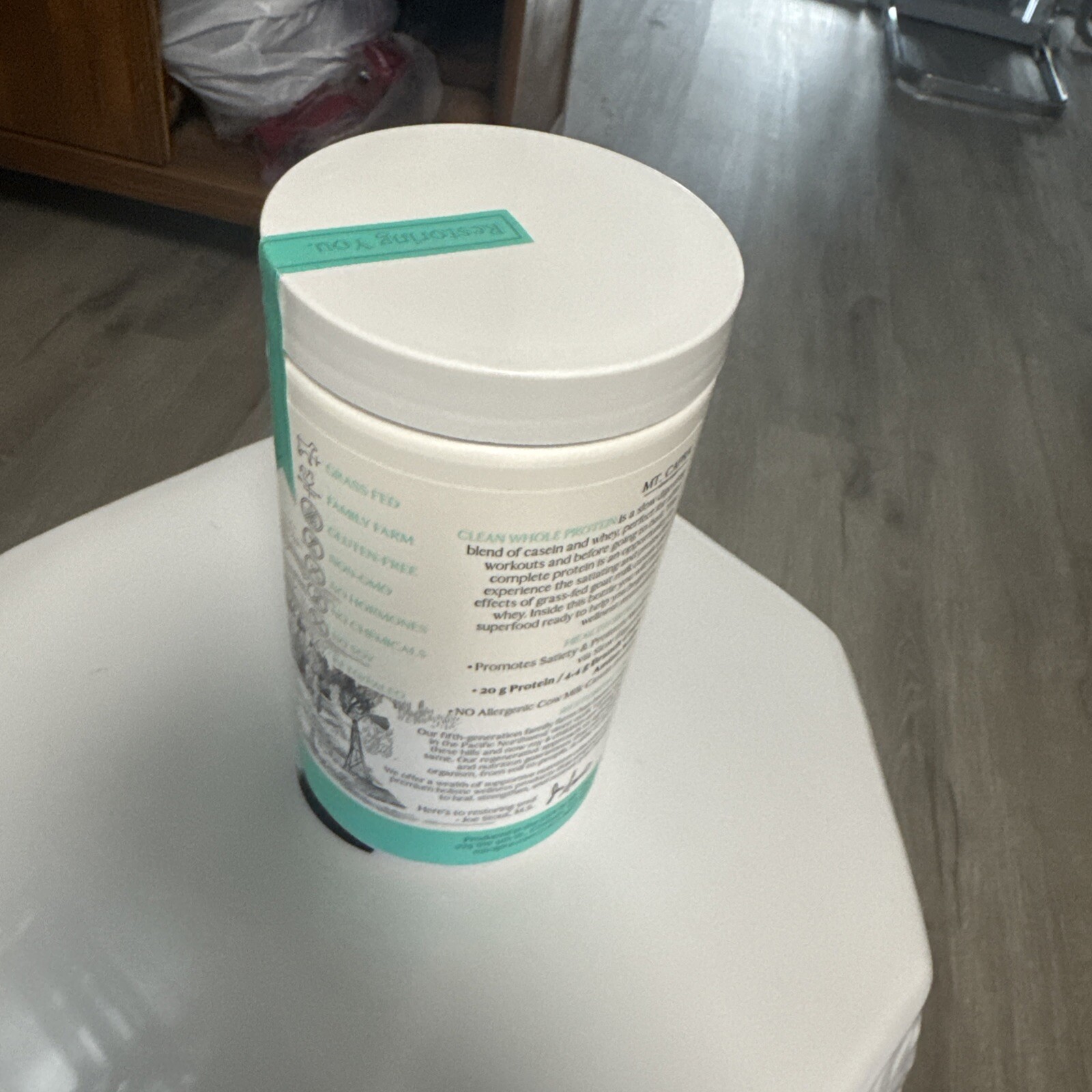 Clean Whole Protein, Unsweetened, 14.1 oz (400 g)