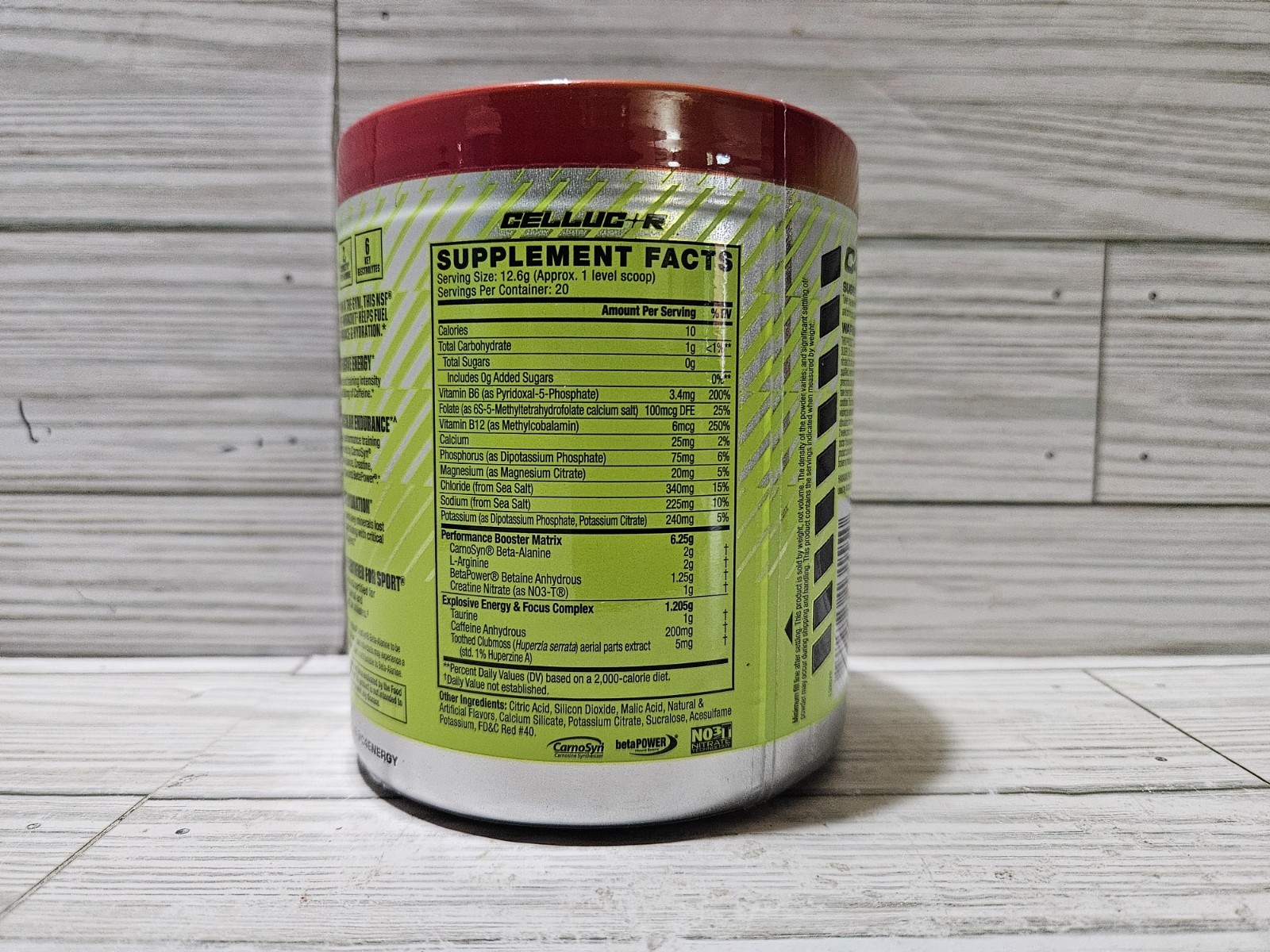 C4 Sport Pre-Workout Hawaiian Punch Fruit Juicy Red 20 Servings 8.9oz 4/2027