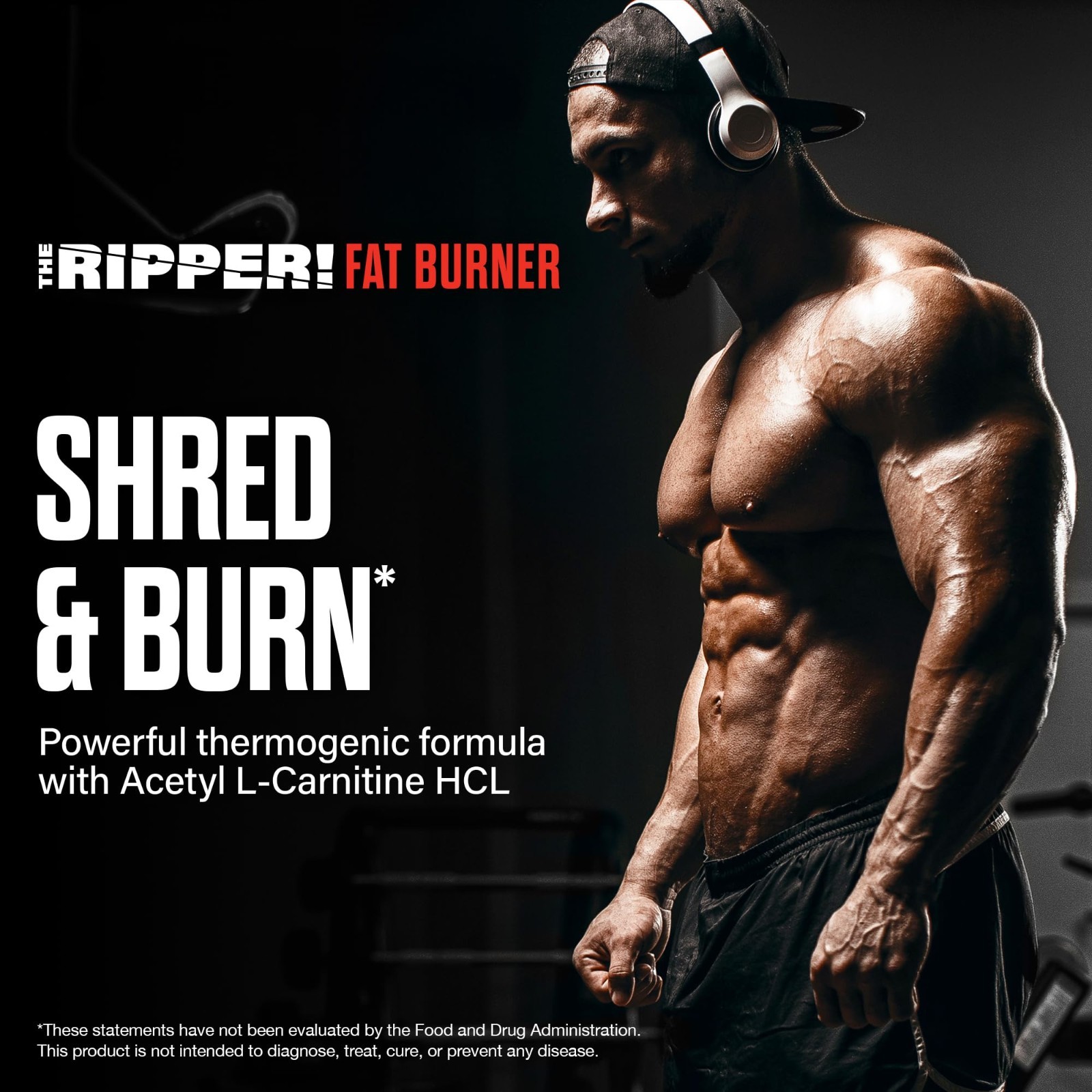 Thermogenic Fat Burner Powder – Pre Workout Drink Mix, Blue Raspberry, 30 Servin