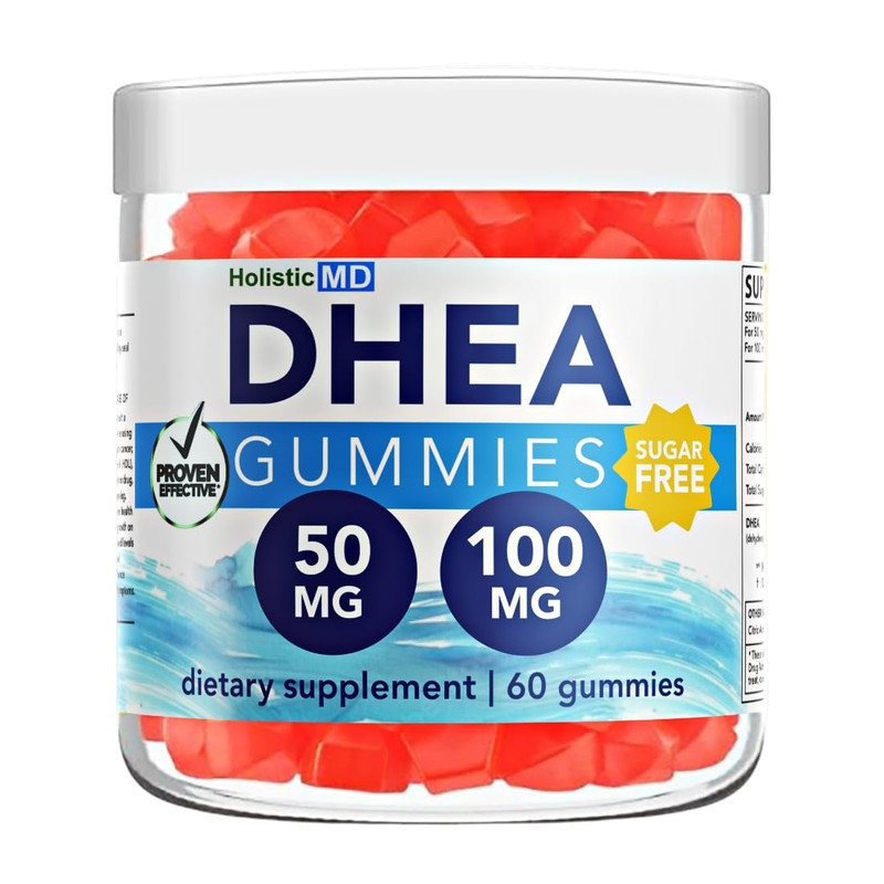 Holistic Md Dhea 100Mg 50Mg Dhea Supplement For Women Dhea Supplement For Men