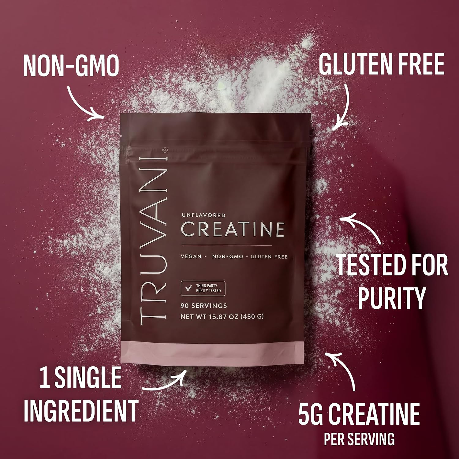 Creatine Monohydrate Powder | 90 Servings