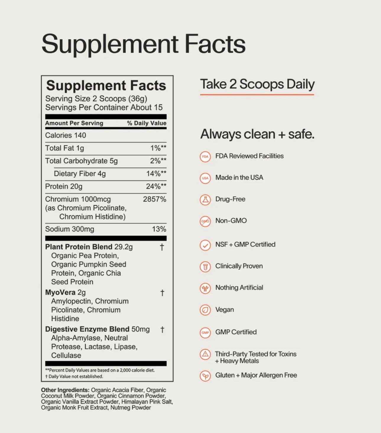Veracity Metabolic Protein Powder 19 Oz NEW Exp 11/2027