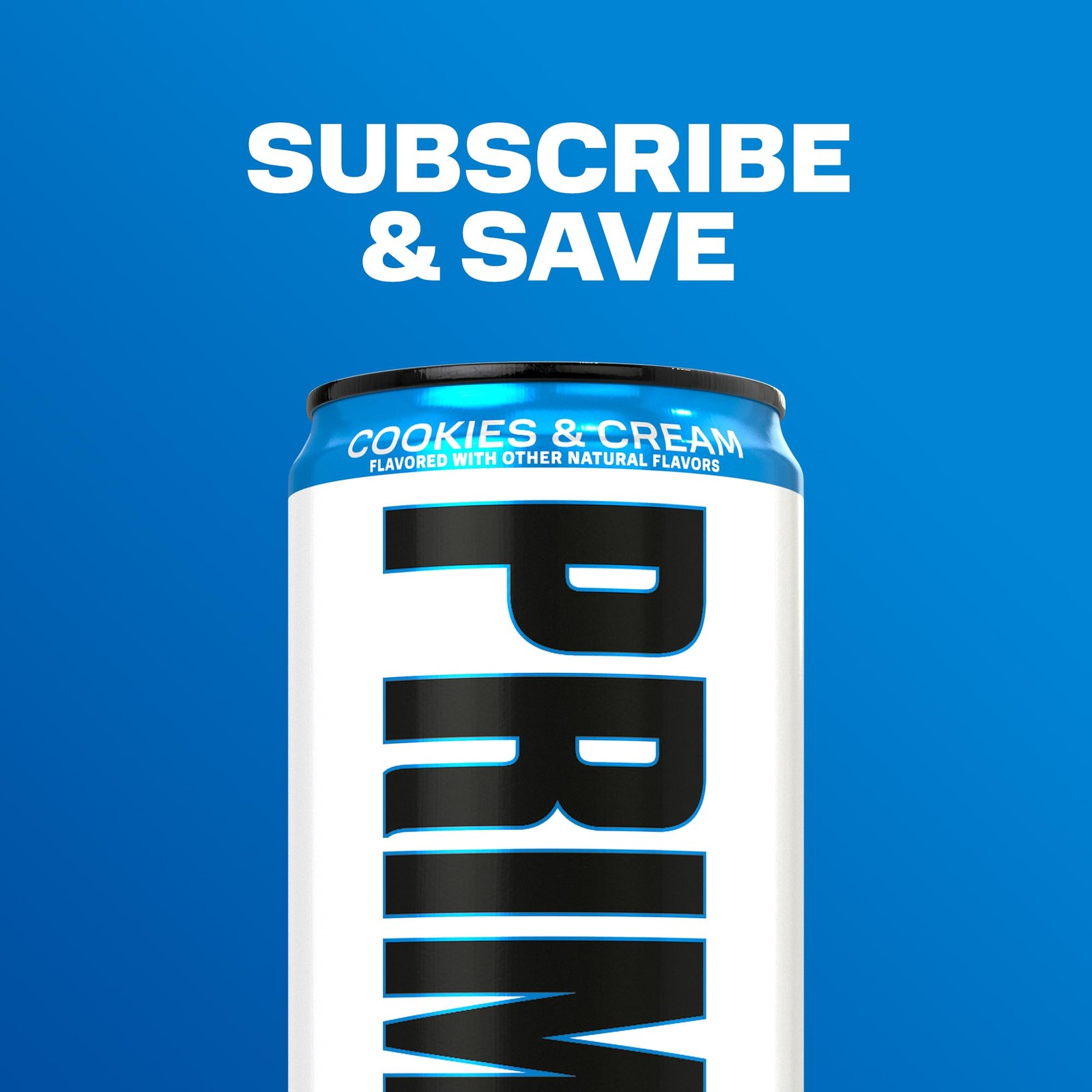 PRIME Shakes, Cookies & Cream, 32g Protein Shake for 11 Fl Oz (Pack of 12)