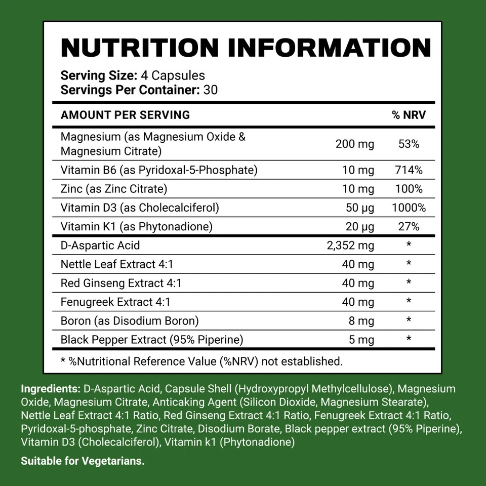 CrazyBulk Testo-Max Testosterone Booster – Bodybuilding Muscle Growth