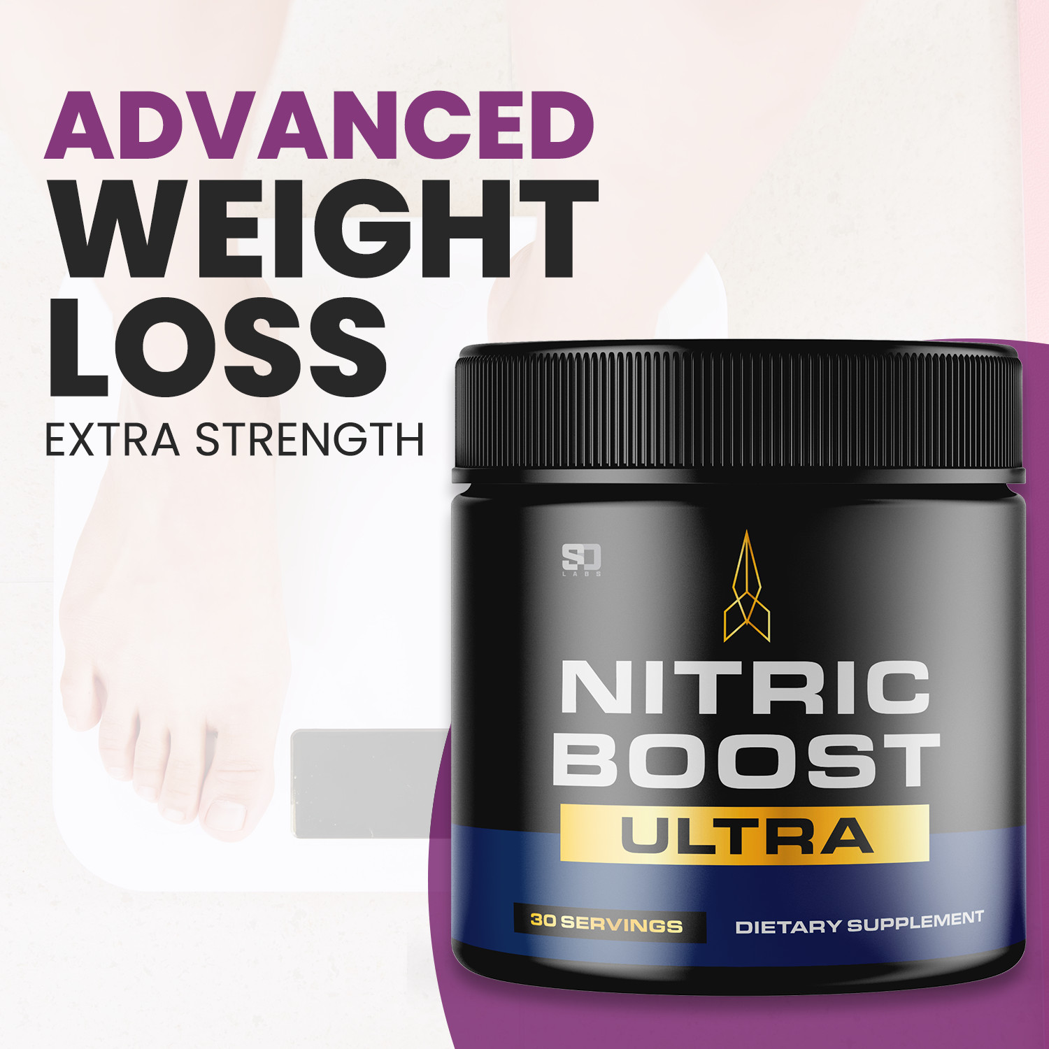 Nitric Boost Ultra Powder – Boost Energy and Support Active Lifestyles (1 Pack)