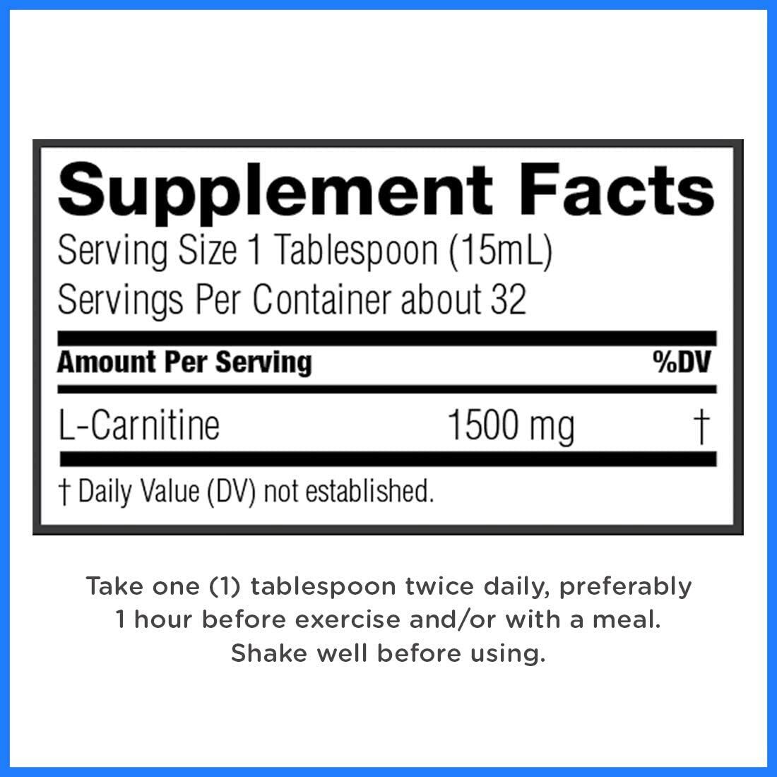 Twinlab L-Carnitine Fuel 1500 Fat Burner / Weight Management / 16 oz WILDBERRY