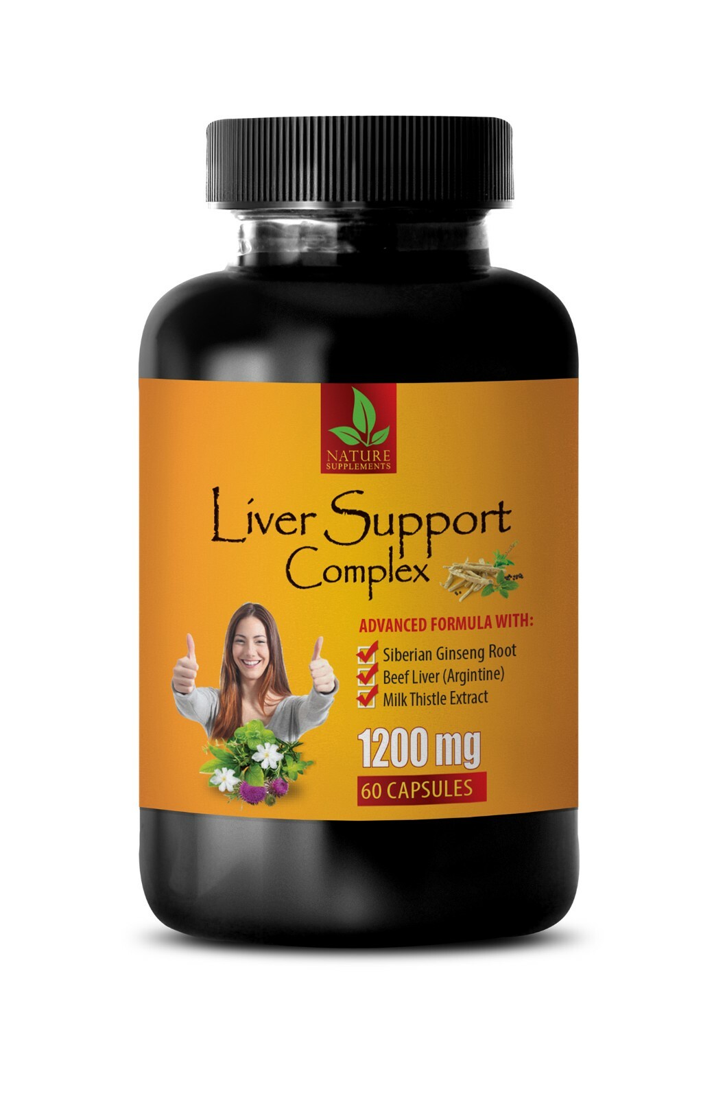 liver protection – LIVER SUPPORT COMPLEX – body cleanse – 60 Capsules