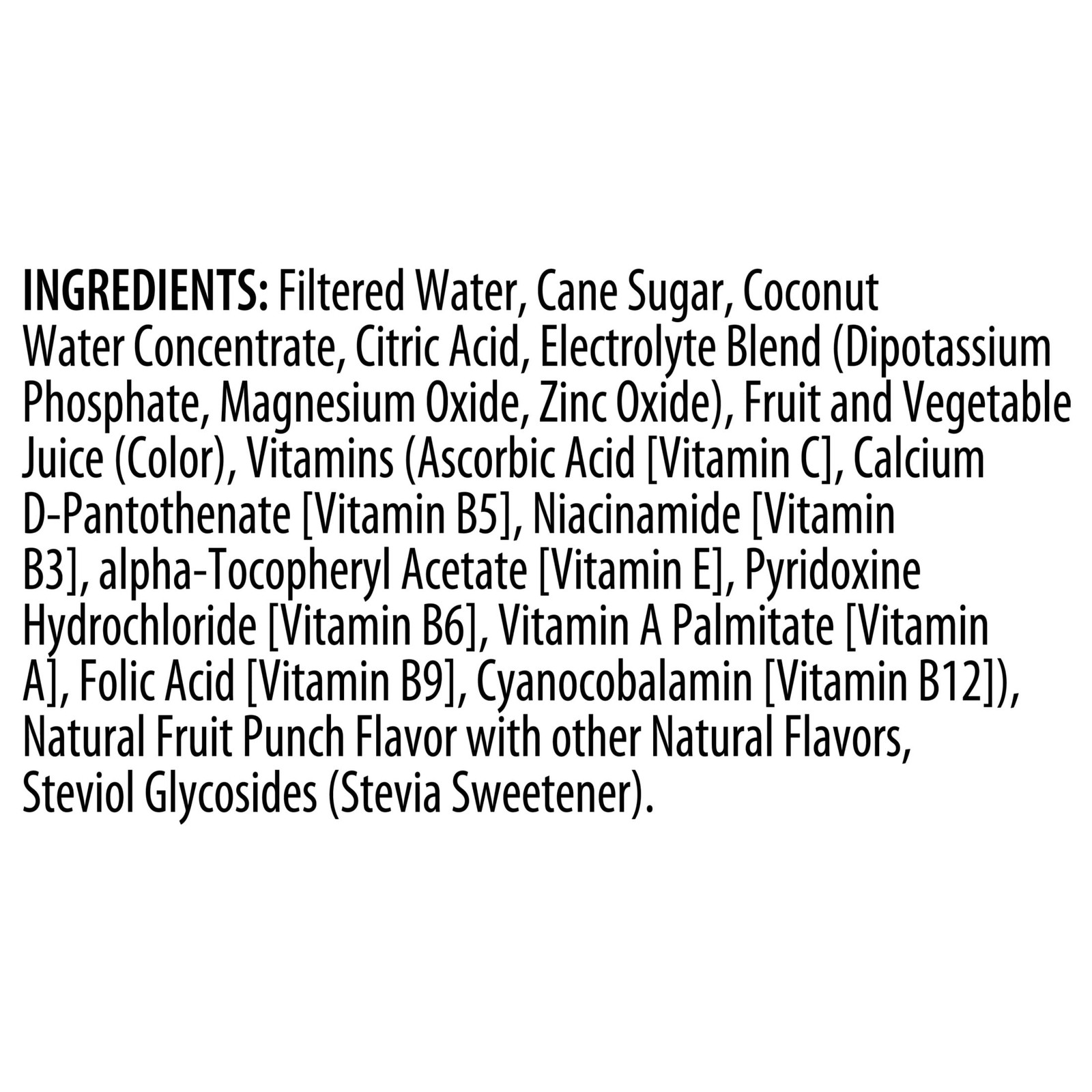 BODYARMOR Fruit Punch Electrolyte Sports Drink Bottles, 12 fl oz, 8 Pack