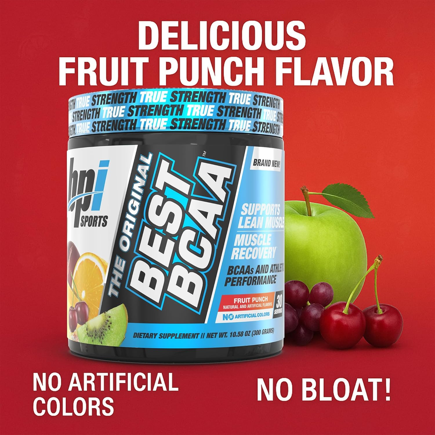 BPI Sports Best BCAA Powder – Muscle Recovery Support – Branched Chain Amino Aci