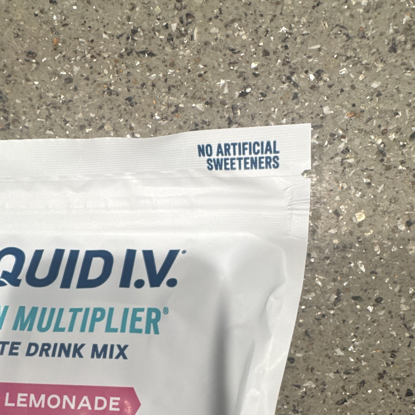 Liquid I.V. Electrolyte Hydration Powder Sugar-Free Vegan Raspberry Lemonade 30