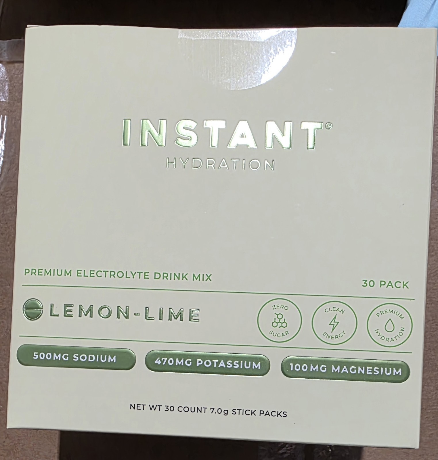 Instant Hydration – Premium Electrolyte Drink Mix: Lemon Lime