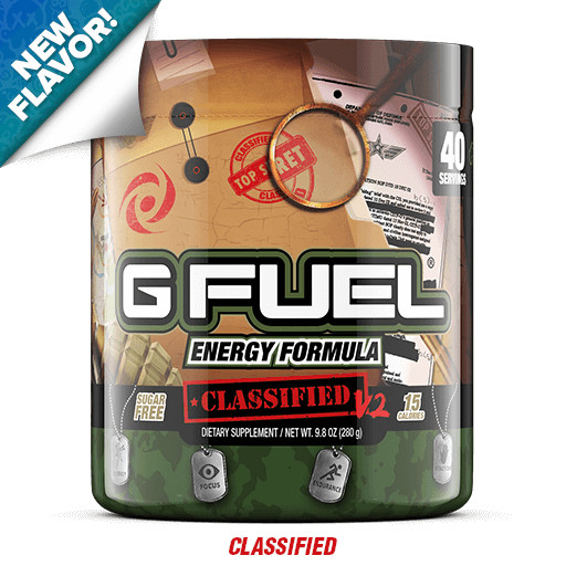 G Fuel Classified V2 GFuel 40 Servings