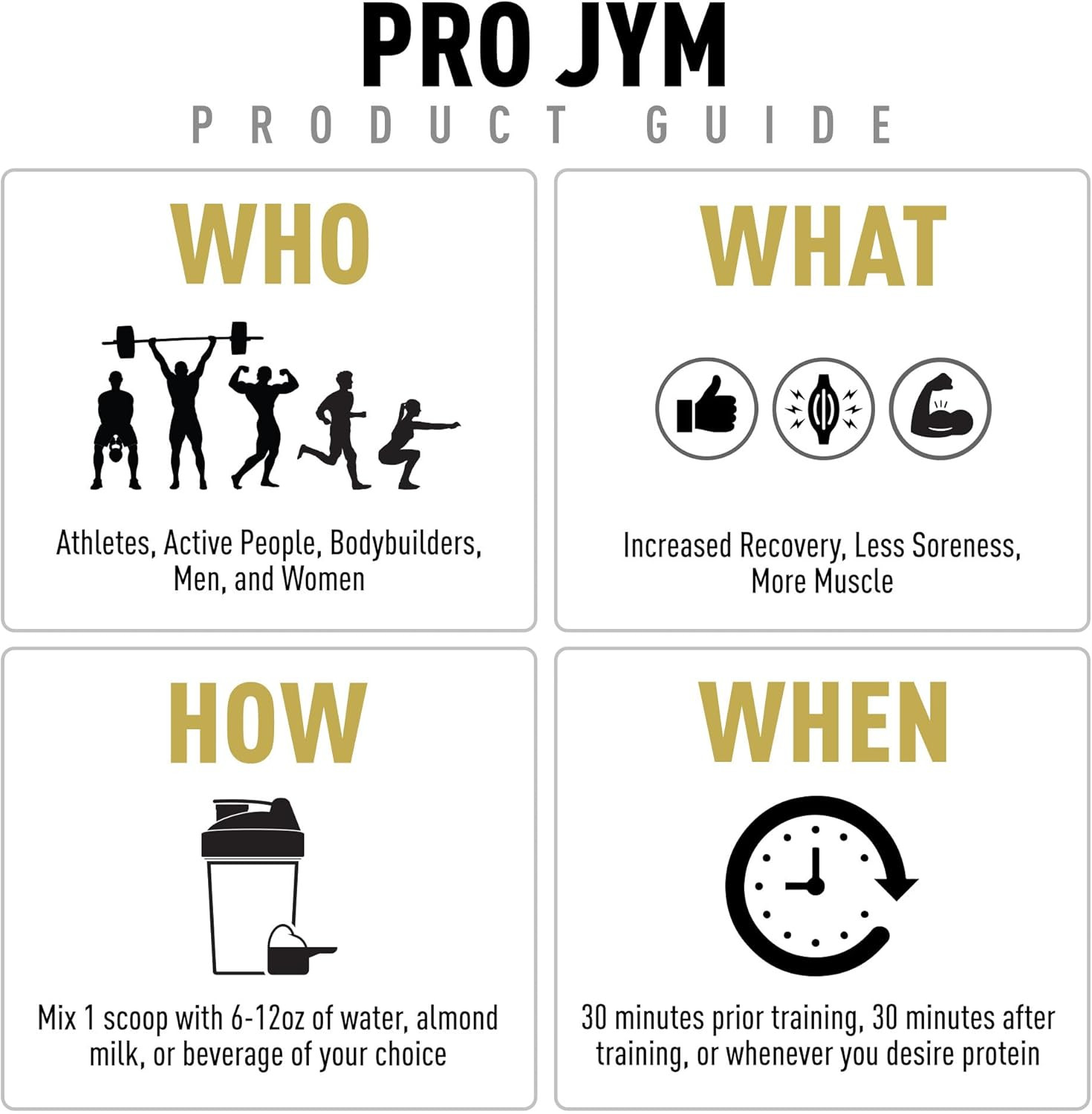 Pro JYM Tahitian Vanilla Protein Powder – Whey Protein Isolates, Casein, & Mi…
