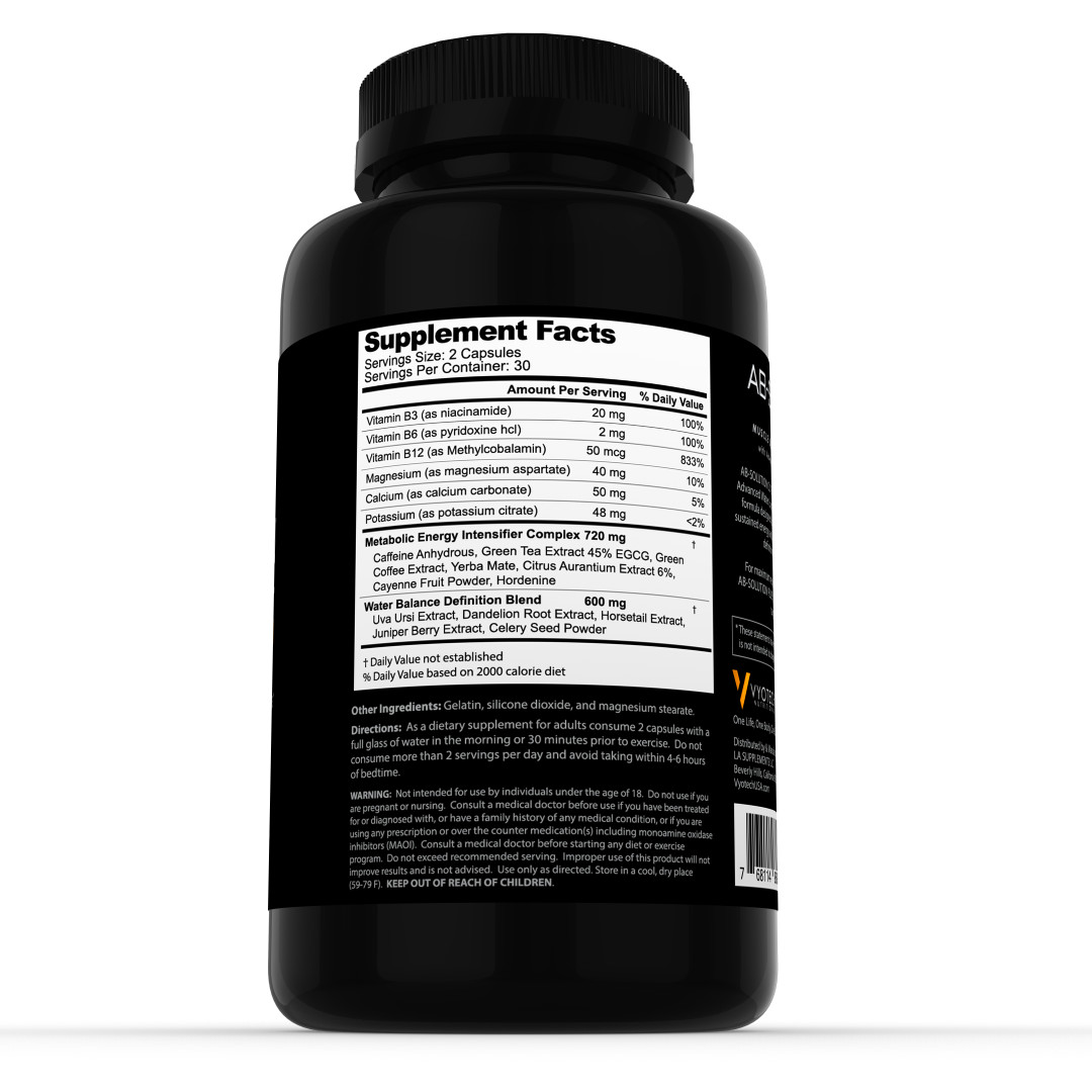 Thermogenic Fat Burner Weight Loss Supplements Suppress Appetite Vyotech 2 Bt